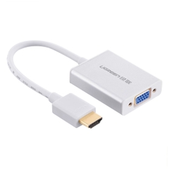 Cáp chuyển đổi HDMI to VGA có Audio Ugreen 40212 Chính hãng