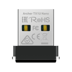 Cạc mạng không dây TP-Link USB Archer TX1U Nano (Chuẩn AX/ AX300Mbps)