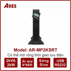 Bộ Lưu Điện UPS ARES AR-MP2KSRT 2KVA/2KW ONLINE