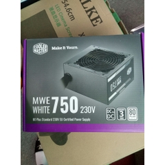 Nguồn máy tính Cooler Master MWE 750 WHITE V2 - 80 Plus (MPE-7501-ACABW-EU)
