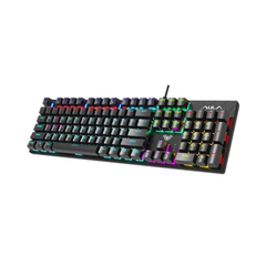 Bàn phím cơ gaming Blue switch có đèn LED Lecoo GK301