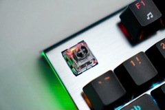 Bàn phím cơ quang Gaming Rapoo V520 Rainbow, LED hông RGB