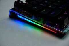 Bàn phím cơ quang Gaming Rapoo V520 Rainbow, LED hông RGB