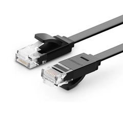 Cáp mạng LAN CAT6 dây dẹt  Ugreen 50172 0.5M màu Đen