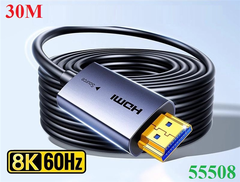 Cáp HDMI 2.1 sợi quang AOC dài 30m Ugreen 55508/HD183 hỗ trợ 8K@60Hz cao cấp