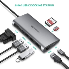 Cáp chuyển đa năng USB Type-C (6 in 1) Ugreen 50539