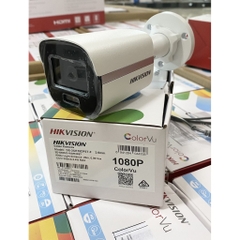 Camera HDTVI ColorVu 2.0MP thân trụ HIKVISION DS-2CE10DF0T-F