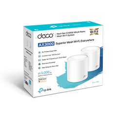 Hệ thống Wifi Mesh TP-Link Deco X60 AX5400 Wi-Fi 6 - 2 Pack