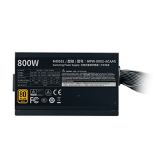 Nguồn Cooler Master G800 800W 80 PLUS GOLD (80 Plus Gold/Màu Đen)