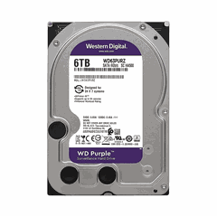 Ổ cứng HDD Western Purple 6TB 3.5 inch  256MB Cache WD63PURZ