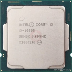 CPU Intel Core i3 10305 (Socket 1200/ Base 3.8Ghz/ Turbo 4.5GHz/ 4 Cores/ 8 Threads)