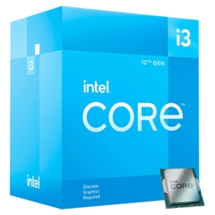 CPU Intel Core i3 12100 (3.3GHz turbo up to 4.3GHz, 4 nhân 8 luồng, 12MB Cache)