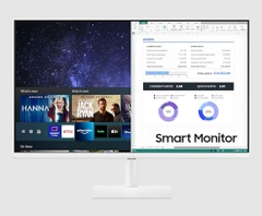 Màn hình thông minh M5 UHD Samsung LS27AM501NEXXV màu trắng