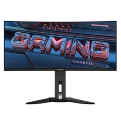 Màn hình Gaming Gigabyte Ultrawide MO34WQC2 (34 inch/ 2K/ OLED/ 240Hz/ 0.03ms/ USB-C 18W/ Loa)