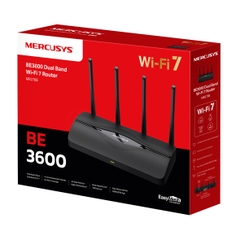 Bộ phát wifi 7 Mercusys MR27BE (Chuẩn BE/ BE3600/ 4 Ăng-ten ngoài/ Wifi Mesh)