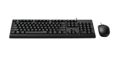 Bộ Bàn Phím Chuột Có Dây Rapoo NX1500 - Màu Đen, Full Size, 1000DPI