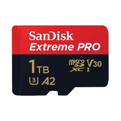 Thẻ nhớ SanDisk 1TB Extreme Pro microSDXC, V30, U3, C10, A2, UHS-I, 200MB/s R, 140MB/s W, 4x6, SD adaptor.