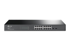 Thiết Bị Chuyển Mạch TP-Link T1600G-18TS (TL-SG2216) 16 Cổng Gigabit Với 2 Khe Cắm SFP