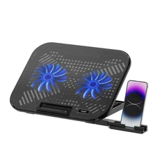 Giá đỡ Laptop/Macbook Rapoo kèm 2 quạt tản nhiệt CF200