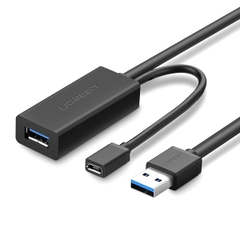 Cáp mở rộng tín hiệu USB 3.0 dài 5M cao cấp chính hãng Ugreen 20826