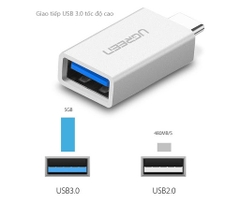 Cổng chuyển USB Type C to USB 3.0 Ugreen 30155