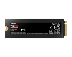 SSD Samsung 990 Pro 4TB PCIe Gen 4.0 x4 NVMe With Heatsink MZ-V9P4T0CW