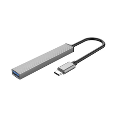 Bộ chia USB Orico AH-A13 4 cổng USB 3.0 2.0 bằng nhôm kêt nối USB Type C