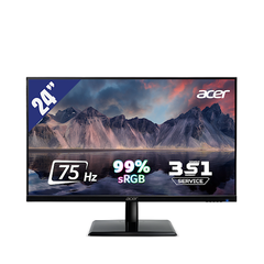 Màn hình máy tính Acer EK241Y 23.8, 1920x1080@75Hz, IPS, 4ms, 250nits, VGA, HDMI 1.4, 3Y UM.QE1SS.003