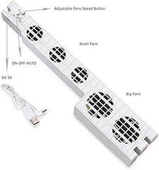 Quạt Hút Đứng Cho Máy PS4 Pro ( Trắng )