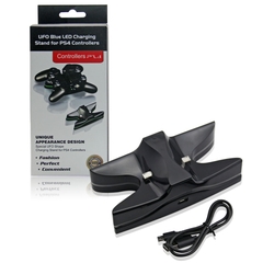 Dock sạc Tay cầm PS4 UFO Blue LED