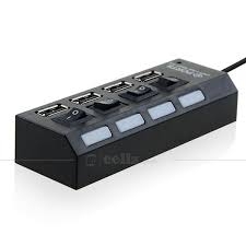 USB 2.0 Super Hub Hi-speed 4 cổng