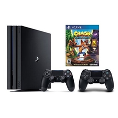 Máy chơi game Sony PS4 PRO 1tb 2 tay cầm đĩa CRASH