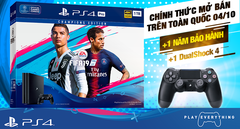PS4 PRO 4K 1TB FIFA19 Champions + Thêm Tay cầm