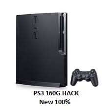 Máy PS3 HACK 2506A 160G + 2 Tay Cầm (New 100%)