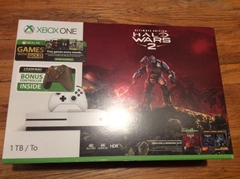 Máy Xbox One S 1Tb Halo War 2 + thêm 1 tay cầm màu Green