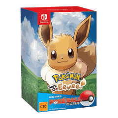 Pokemon: Let's Go Eevee  + Poke Ball Plus Pack - Nintendo Switch