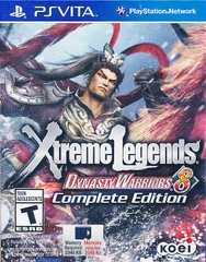 Tam quốc 8 XTREME LEGENDS COMPLETE EDITION game card PSVITA