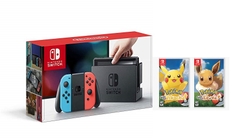 Máy Chơi Game Nintendo Switch - Game Pokemon Let's Go Pikachu - Eevee