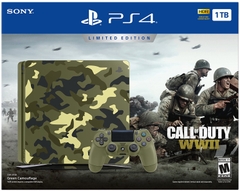 PS4 Slim 1TB  Call of Duty WWII LIMITED EDITION + Đĩa + Khăn tắm COD