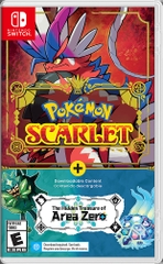 Pokemon Scarlet+DLC The Hidden Treasure of Area Zero-Game Nintendo Switch