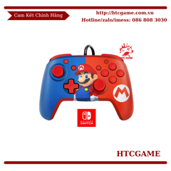 Tay cầm có dây phiên bản Mario Edition cho Nintendo Switch - PDP