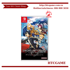 SWORD ART ONLINE Alicization Lycoris 99% - Game Nintendo Switch