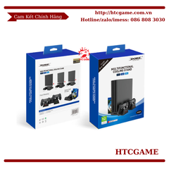 Chân Đế Quạt Sạc Đa Năng Có Đèn Báo PS4 TP4-882C