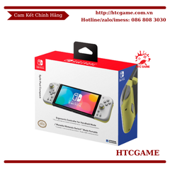Tay cầm Split Pad Compact Light Gray & Yellow HORI cho Nintendo Switch