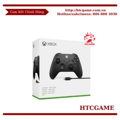 Tay cầm chơi game Xbox series X/S + Cáp + Pin sạc