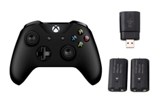 Tay Xbox One không dây jack 3.5mm + 2 Pin sạc có dock sạc