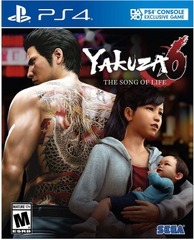 YAKUZA 6 : THE SONG OF LIFE Game PS4 PS5