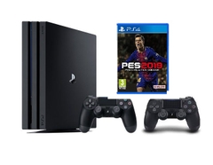 PS4 PRO + 2 tay cầm + PES 2019 Asia