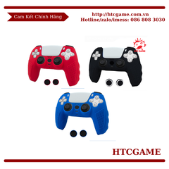 Silicon cho tay PS5 kèm đôi chụp núm
