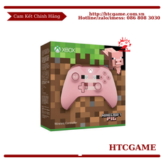 Tay Xbox One S không dây - Minecraft Pink